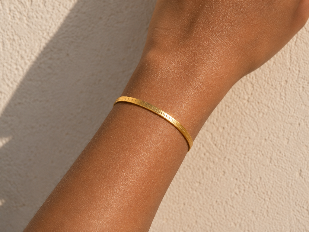 Bracelet Riviera — SOLEYNA | Bracelet Femme Doré Minimaliste