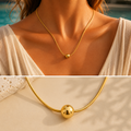 Collier Soléa Doré — SOLEYNA