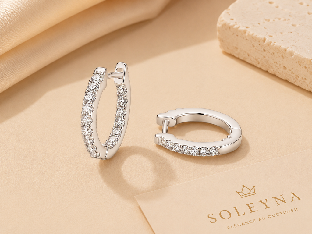 Boucles d’oreilles Éclat – SOLEYNA