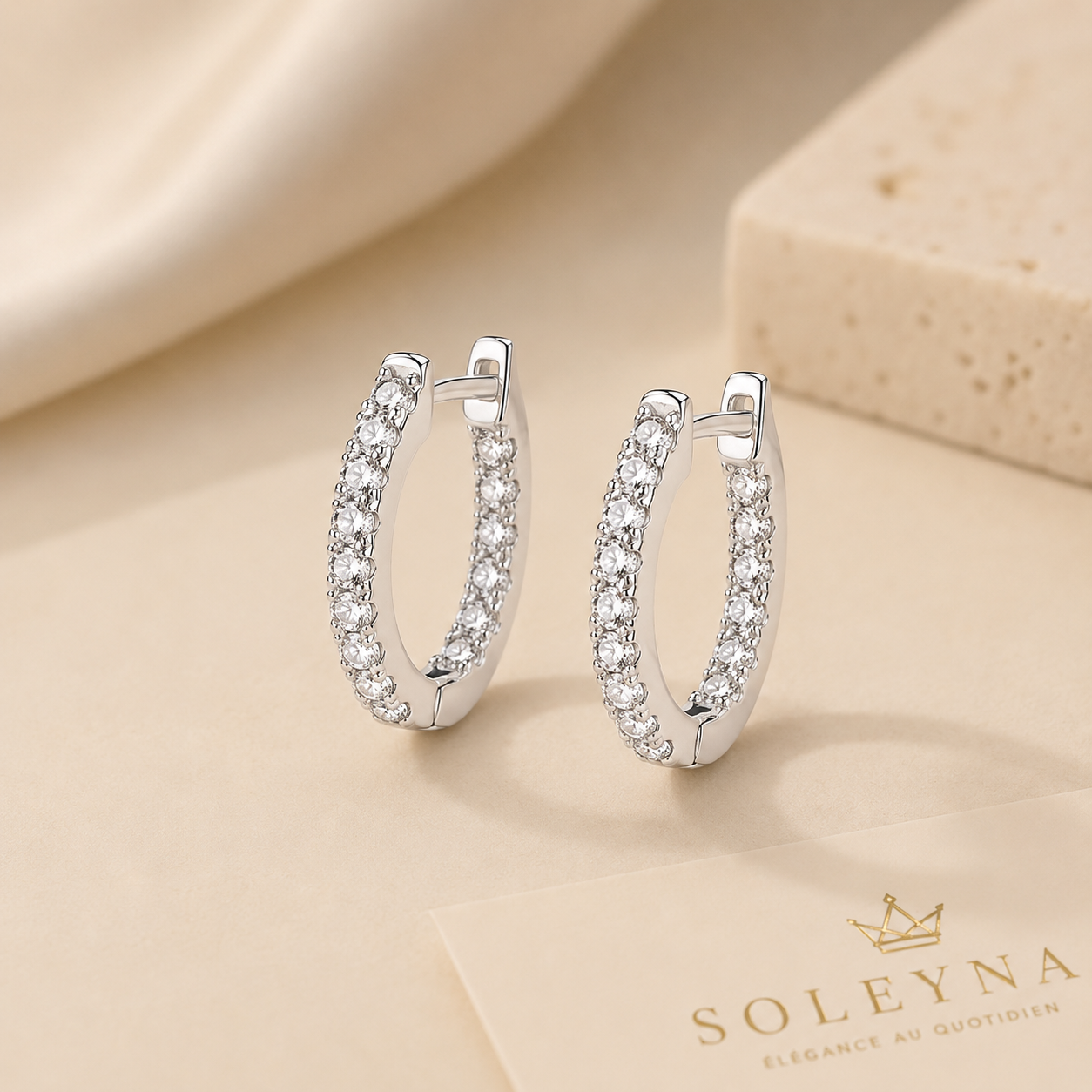 Boucles d’oreilles Éclat – SOLEYNA