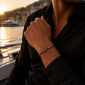Bracelet Homme Signature Onyx Noir