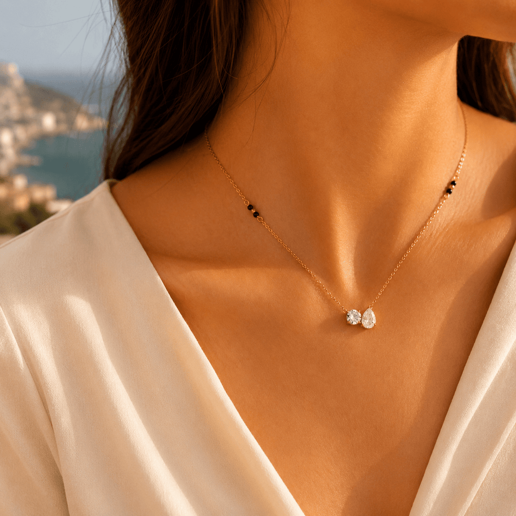 Collier Duo Éclat Riviera - SOLEYNA